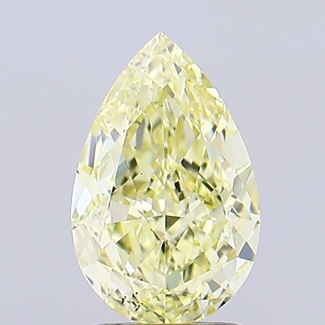 1.82 Carat Pear Shaped, Excellent Cut, VS2 Clarity, IGI Certified Lab Grown Diamond