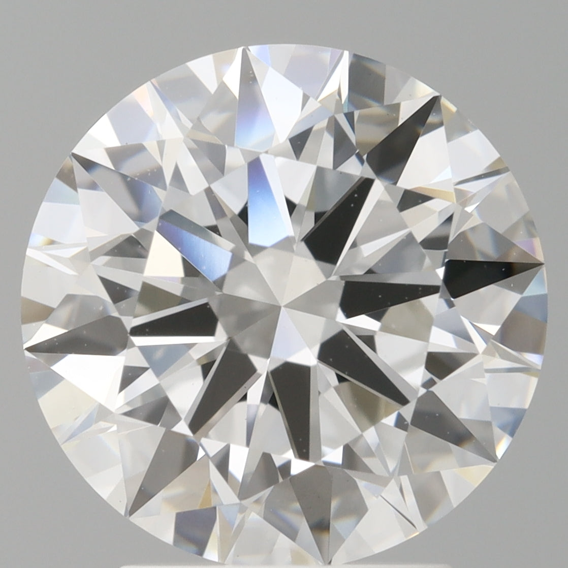 3.09 Carat Round Shaped, Ideal Cut, F Color, VVS2 Clarity, IGI Certified Lab Grown Diamond