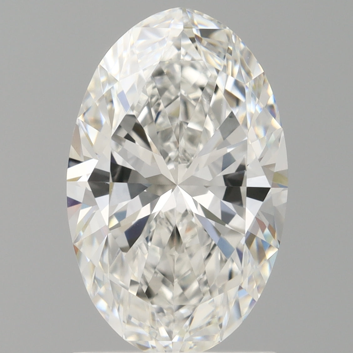 1.52 Carat Oval Shaped, Ideal Cut, F Color, VVS2 Clarity, IGI Certified Lab Grown Diamond