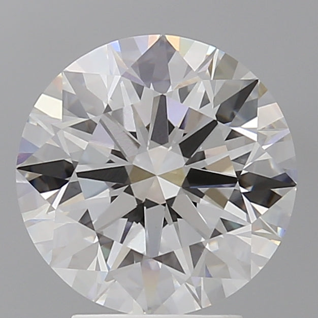 3.56 Carat Round Shaped, Ideal Cut, E Color, VVS2 Clarity, IGI Certified Lab Grown Diamond