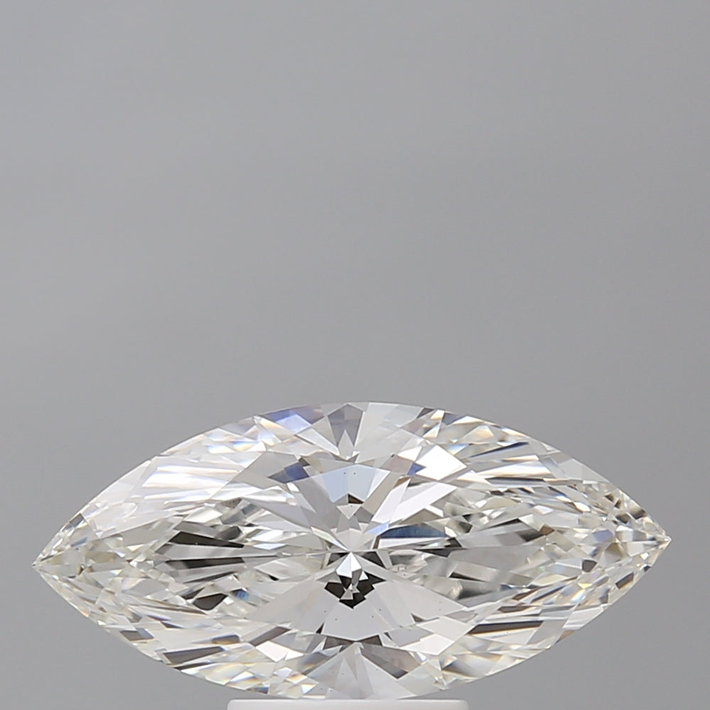 3.07 Carat Marquise Shaped, Ideal Cut, F Color, VS1 Clarity, IGI Certified Lab Grown Diamond