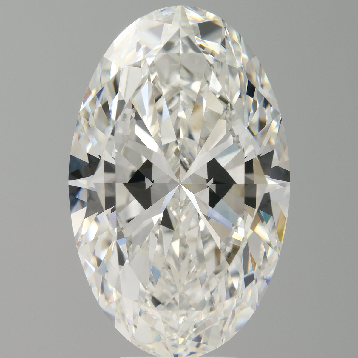 8.49 Carat Oval Shaped, Ideal Cut, F Color, VVS2 Clarity, IGI Certified Lab Grown Diamond