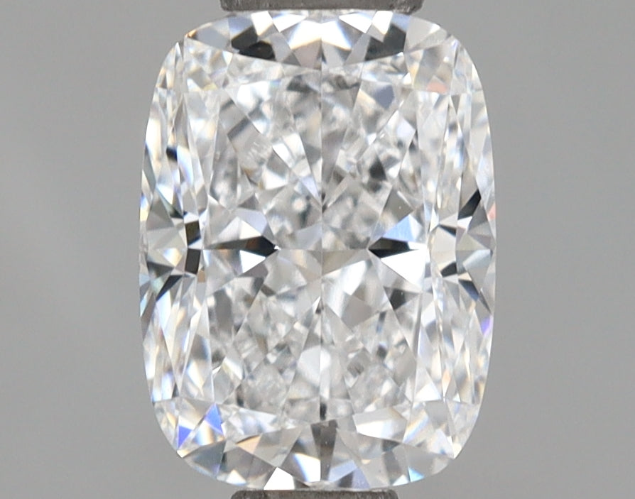 1.13 Carat Cushion Shaped, Ideal Cut, D Color, VVS2 Clarity, IGI Certified Lab Grown Diamond