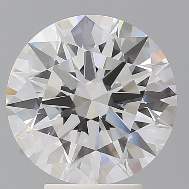 4.05 Carat Round Shaped, Ideal Cut, F Color, VVS2 Clarity, IGI Certified Lab Grown Diamond