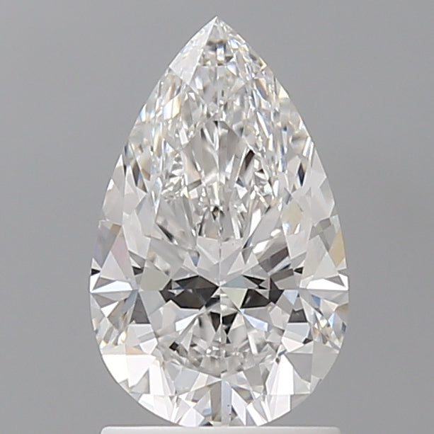 1.59 Carat Pear Shaped, Ideal Cut, E Color, VS1 Clarity, IGI Certified Lab Grown Diamond