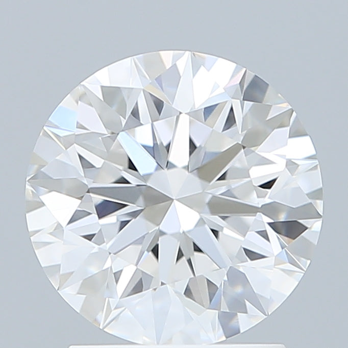2.10 Carat Round Shaped, Excellent Cut, D Color, VVS2 Clarity, IGI Certified Lab Grown Diamond