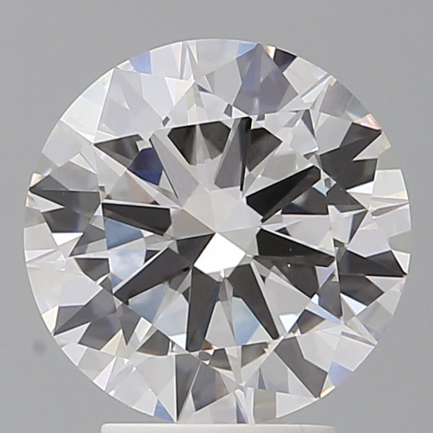 3.50 Carat Round Shaped, Excellent Cut, E Color, VVS2 Clarity, IGI Certified Lab Grown Diamond
