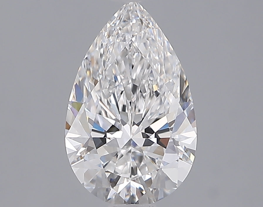 1.55 Carat Pear Shaped, Ideal Cut, E Color, VVS2 Clarity, IGI Certified Lab Grown Diamond