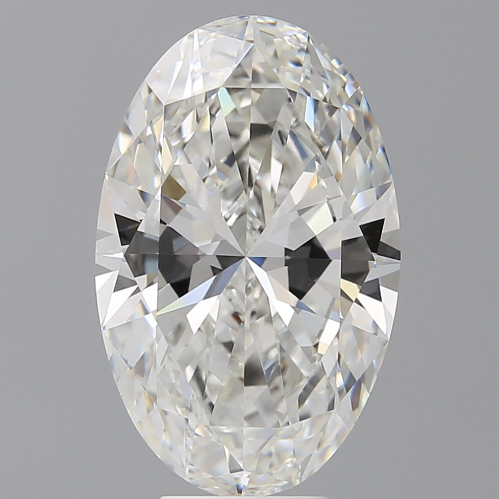 7.07 Carat Oval Shaped, Ideal Cut, F Color, VVS2 Clarity, IGI Certified Lab Grown Diamond