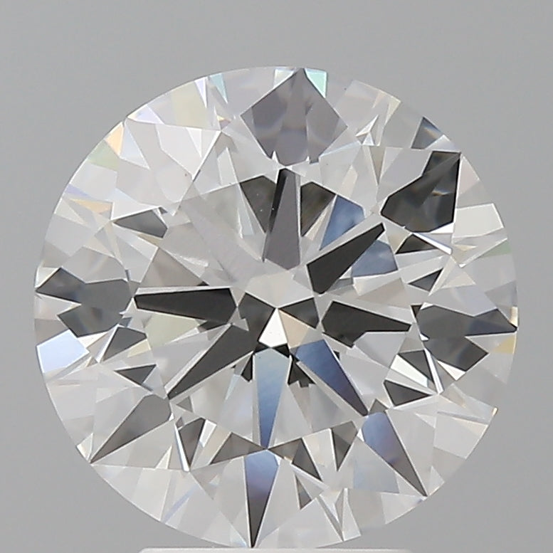 4.10 Carat Round Shaped, Ideal Cut, E Color, VVS2 Clarity, IGI Certified Lab Grown Diamond