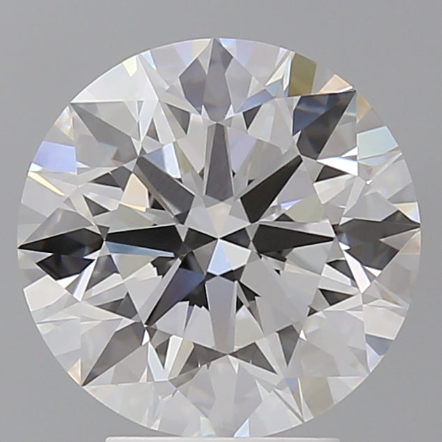 4.08 Carat Round Shaped, Ideal Cut, E Color, VVS2 Clarity, IGI Certified Lab Grown Diamond