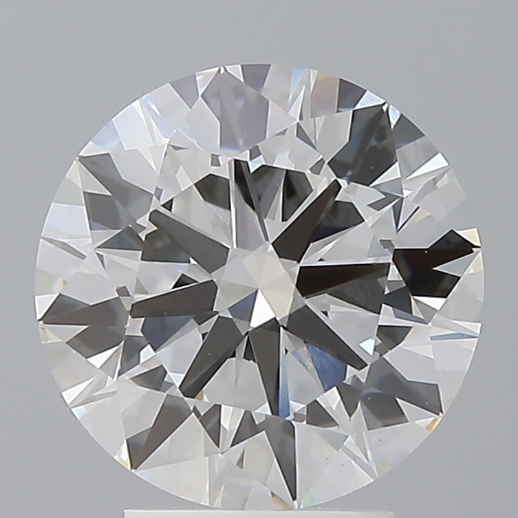 3.51 Carat Round Shaped, Ideal Cut, E Color, VVS2 Clarity, IGI Certified Lab Grown Diamond