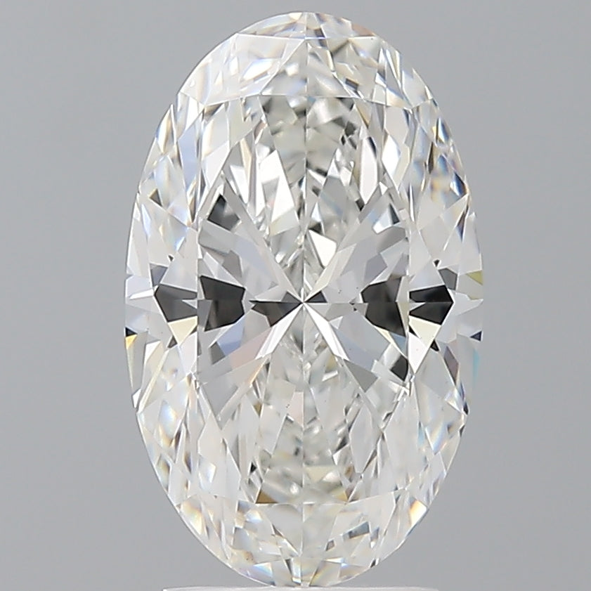 3.01 Carat Oval Shaped, Ideal Cut, E Color, VS1 Clarity, IGI Certified Lab Grown Diamond