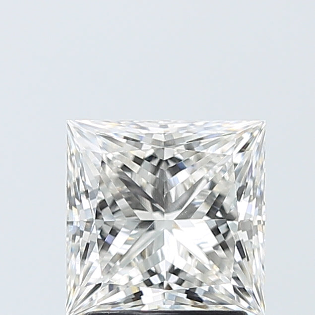 2.03 Carat Princess Shaped, Ideal Cut, F Color, VVS2 Clarity, IGI Certified Lab Grown Diamond