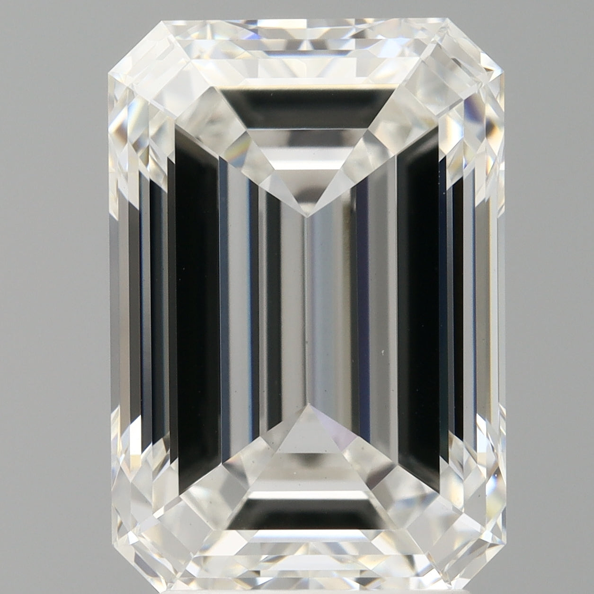 4.05 Carat Emerald Shaped, Ideal Cut, E Color, VVS2 Clarity, IGI Certified Lab Grown Diamond