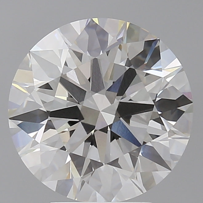4.58 Carat Round Shaped, Ideal Cut, F Color, VVS2 Clarity, IGI Certified Lab Grown Diamond