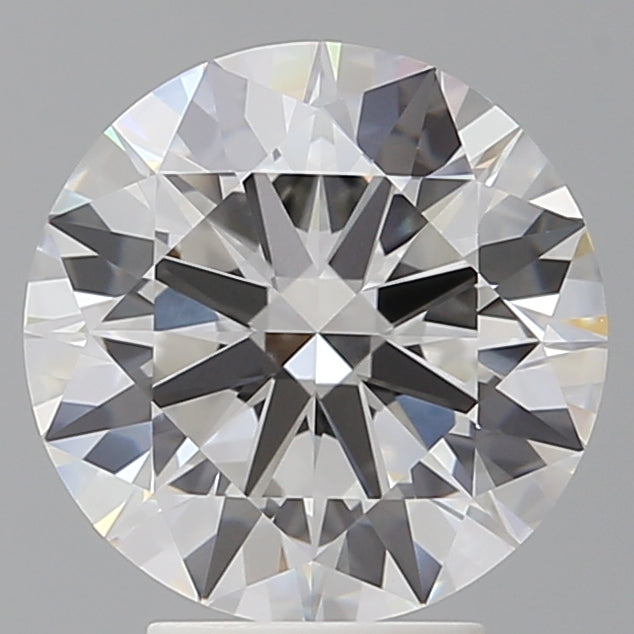 4.06 Carat Round Shaped, Excellent Cut, F Color, VVS1 Clarity, IGI Certified Lab Grown Diamond