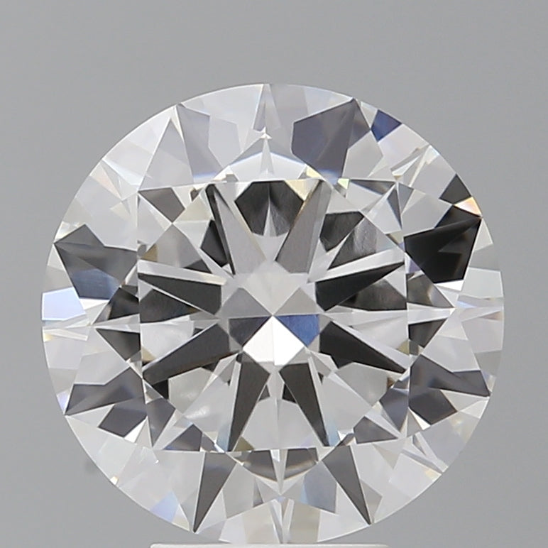 5.50 Carat Round Shaped, Excellent Cut, E Color, VVS2 Clarity, IGI Certified Lab Grown Diamond