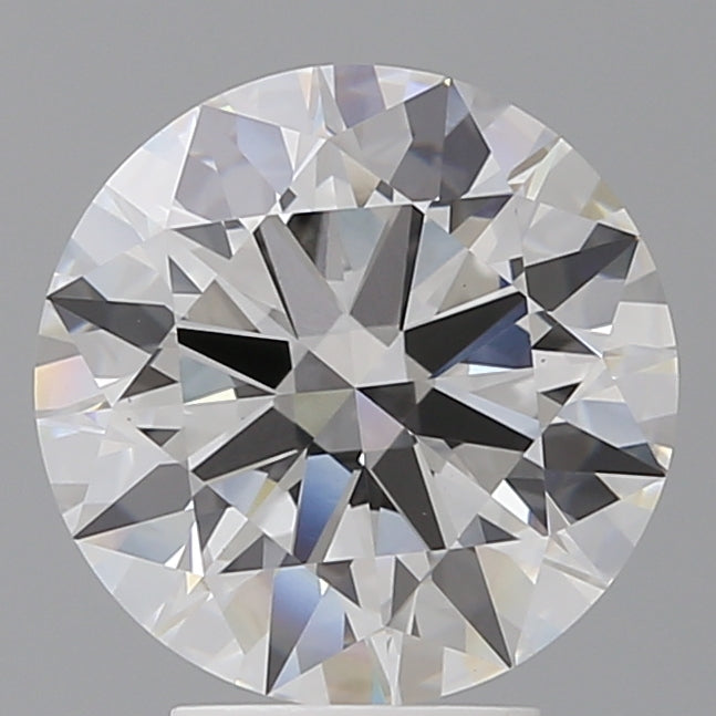4.09 Carat Round Shaped, Ideal Cut, E Color, VVS2 Clarity, IGI Certified Lab Grown Diamond