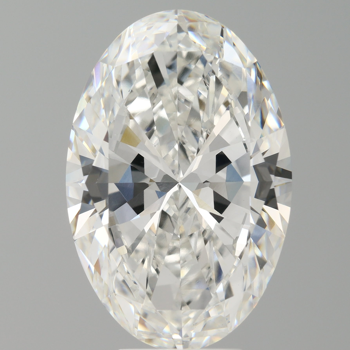 7.04 Carat Oval Shaped, Excellent Cut, F Color, VVS2 Clarity, IGI Certified Lab Grown Diamond