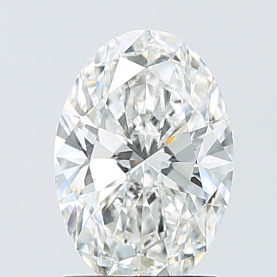 1.60 Carat Oval Shaped, Ideal Cut, E Color, VVS2 Clarity, IGI Certified Lab Grown Diamond