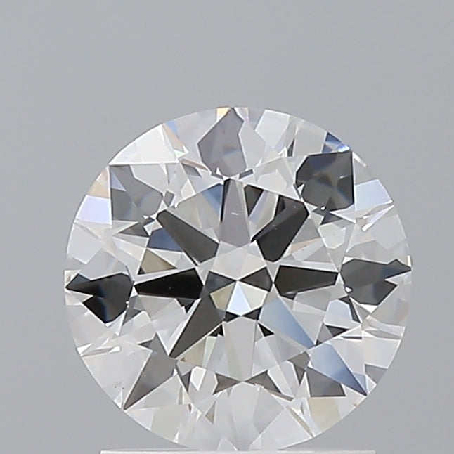 1.56 Carat Round Shaped, Ideal Cut, D Color, VS1 Clarity, IGI Certified Lab Grown Diamond