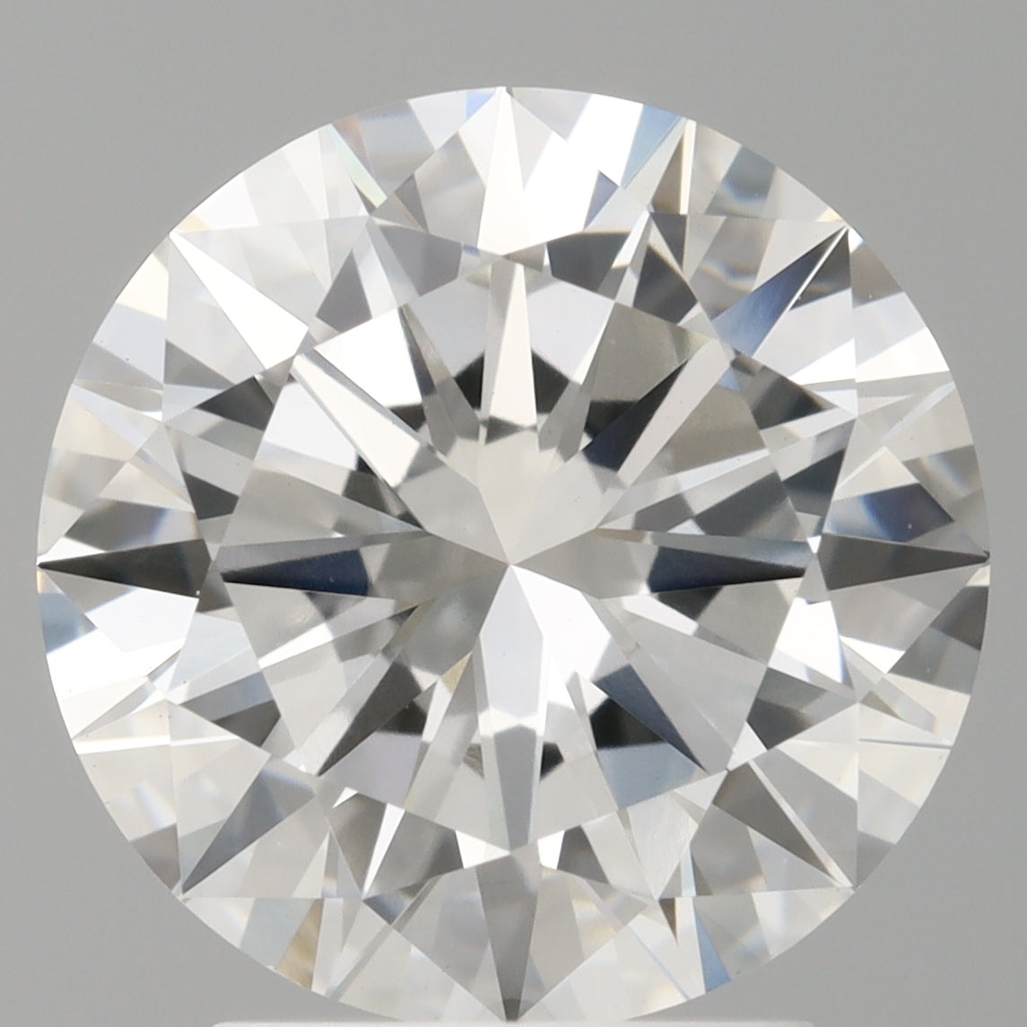 3.00 Carat Round Shaped, Excellent Cut, F Color, VVS2 Clarity, IGI Certified Lab Grown Diamond