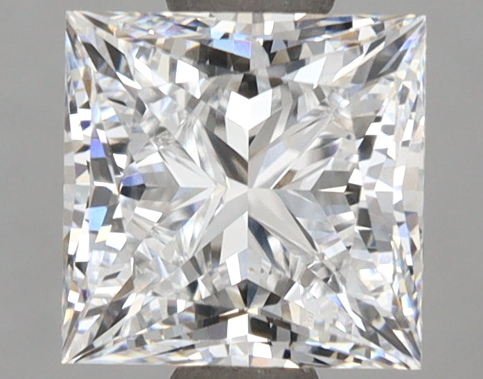 2.03 Carat Princess Shaped, Ideal Cut, D Color, VVS1 Clarity, IGI Certified Lab Grown Diamond
