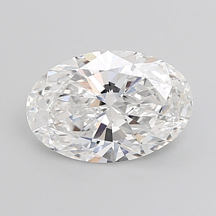 4.02 Carat Oval Shaped, Excellent Cut, D Color, VVS2 Clarity, IGI Certified Lab Grown Diamond