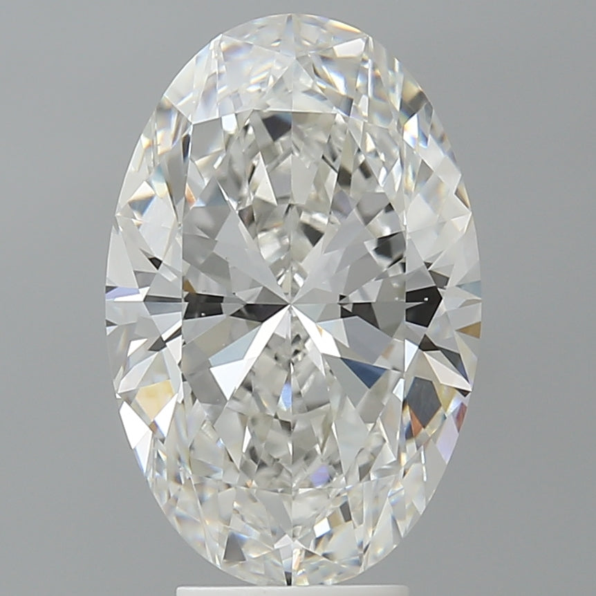 5.50 Carat Oval Shaped, Ideal Cut, F Color, VS1 Clarity, IGI Certified Lab Grown Diamond