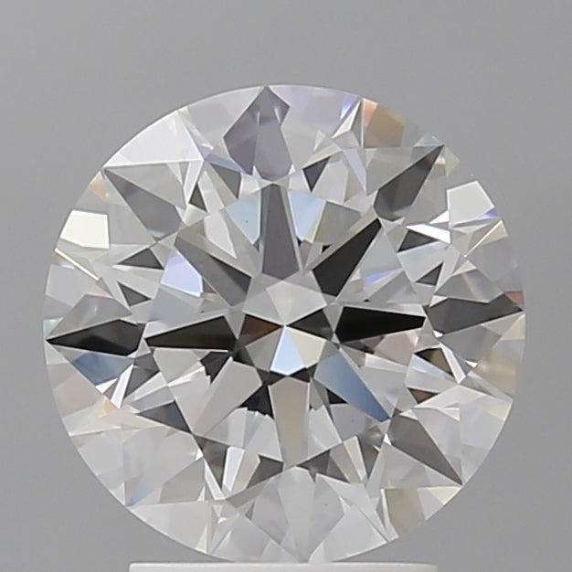 3.02 Carat Round Shaped, Ideal Cut, F Color, VVS2 Clarity, IGI Certified Lab Grown Diamond