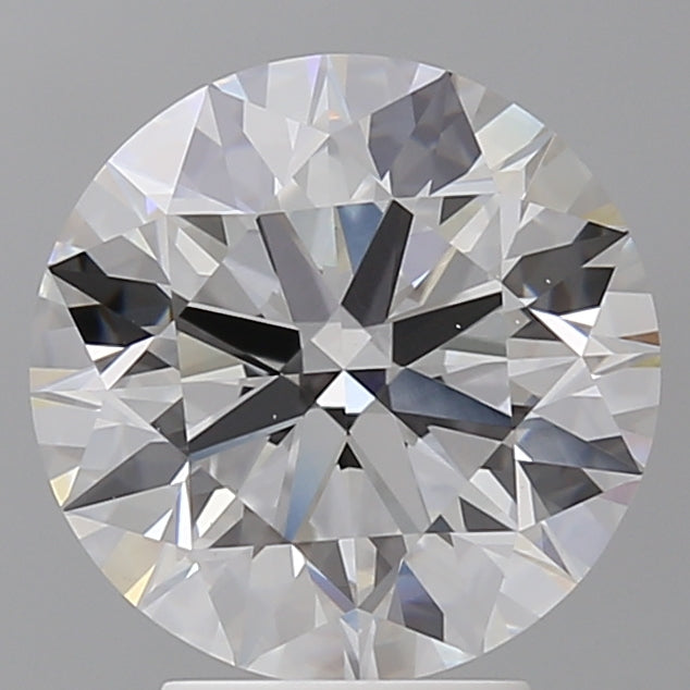 4.08 Carat Round Shaped, Ideal Cut, E Color, VS1 Clarity, IGI Certified Lab Grown Diamond