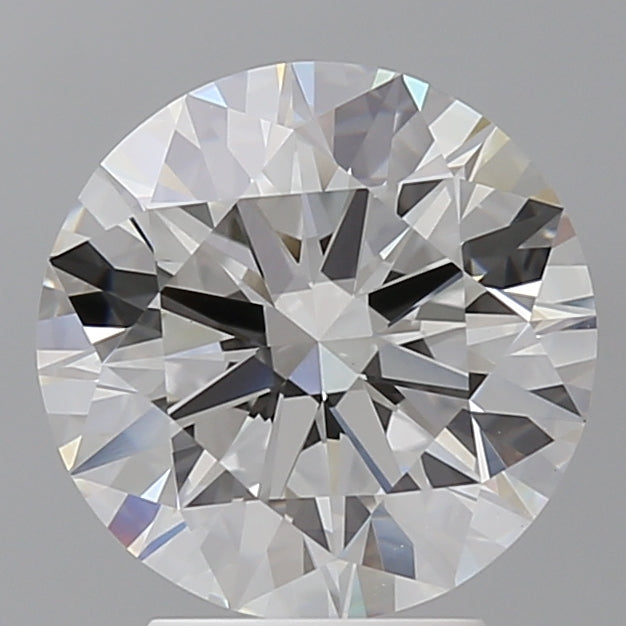 3.60 Carat Round Shaped, Ideal Cut, F Color, VVS2 Clarity, IGI Certified Lab Grown Diamond