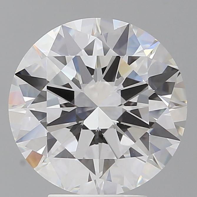 4.58 Carat Round Shaped, Excellent Cut, E Color, VVS2 Clarity, IGI Certified Lab Grown Diamond