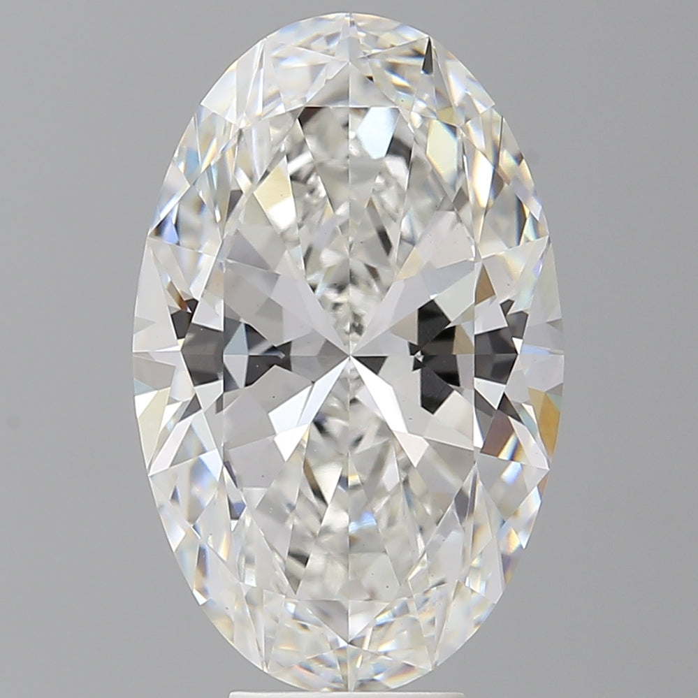 7.60 Carat Oval Shaped, Ideal Cut, F Color, VS1 Clarity, IGI Certified Lab Grown Diamond