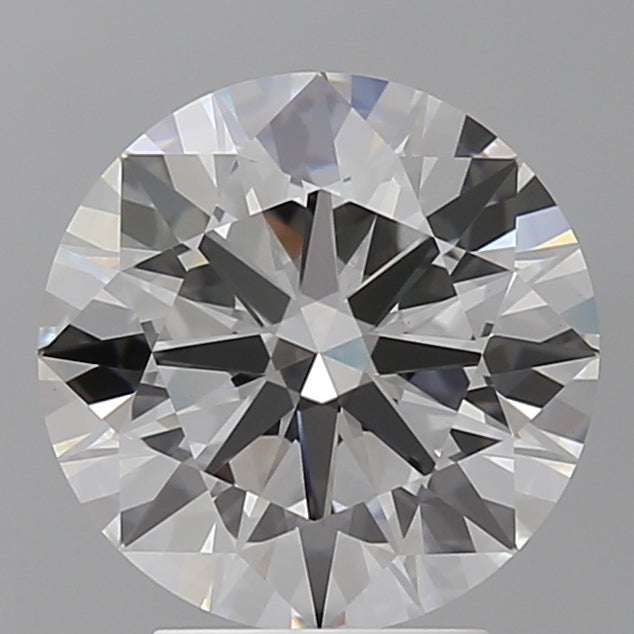 3.57 Carat Round Shaped, Ideal Cut, F Color, VVS2 Clarity, IGI Certified Lab Grown Diamond