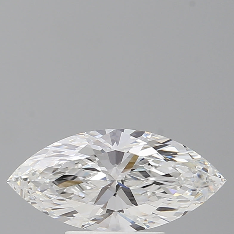 1.60 Carat Marquise Shaped, Ideal Cut, E Color, VVS2 Clarity, IGI Certified Lab Grown Diamond