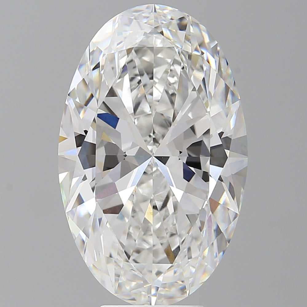 7.59 Carat Oval Shaped, Ideal Cut, E Color, VVS2 Clarity, IGI Certified Lab Grown Diamond
