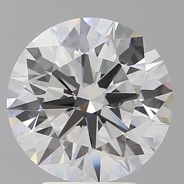 4.10 Carat Round Shaped, Ideal Cut, E Color, VS1 Clarity, IGI Certified Lab Grown Diamond