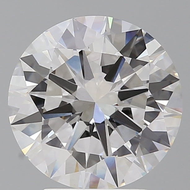 3.52 Carat Round Shaped, Excellent Cut, F Color, VVS2 Clarity, IGI Certified Lab Grown Diamond