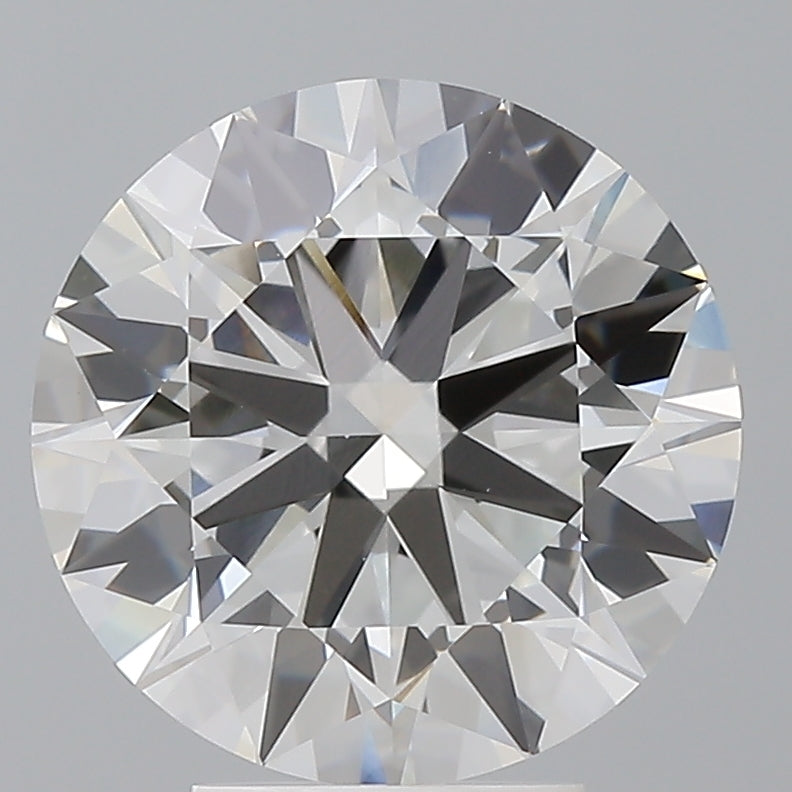 4.55 Carat Round Shaped, Ideal Cut, F Color, VVS2 Clarity, IGI Certified Lab Grown Diamond