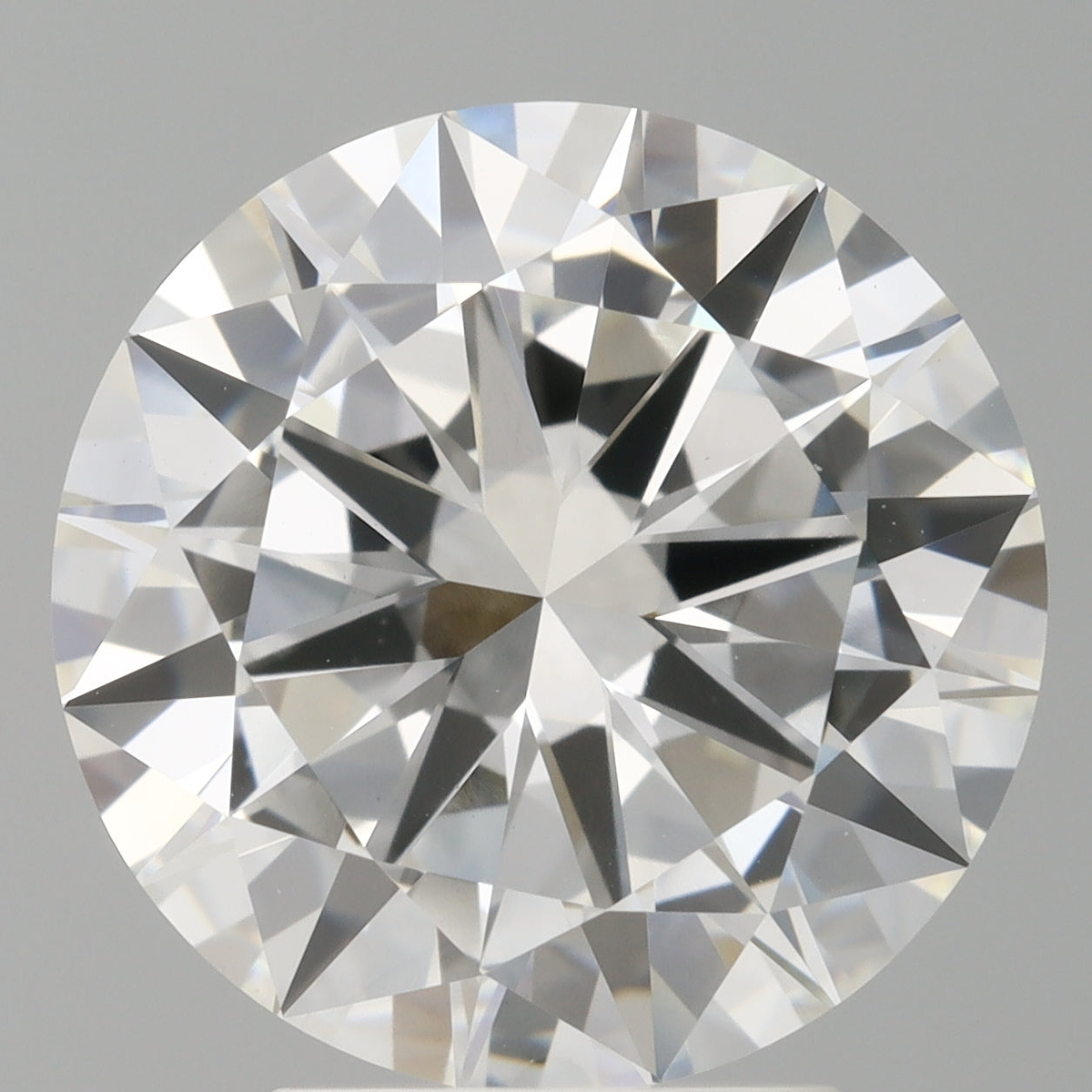 4.00 Carat Round Shaped, Very Good Cut, F Color, VVS2 Clarity, IGI Certified Lab Grown Diamond