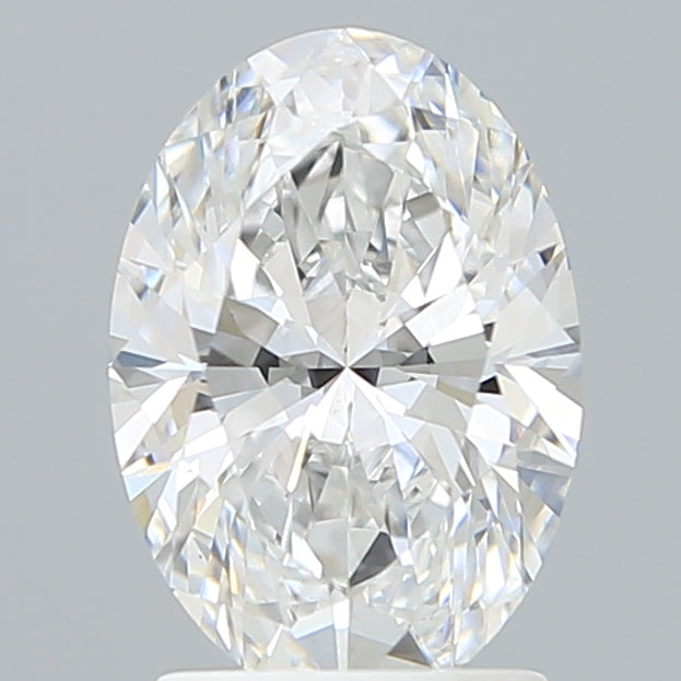2.10 Carat Oval Shaped, Excellent Cut, D Color, VVS2 Clarity, IGI Certified Lab Grown Diamond
