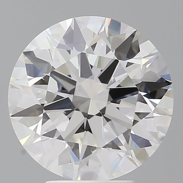 5.09 Carat Round Shaped, Ideal Cut, F Color, VVS2 Clarity, IGI Certified Lab Grown Diamond