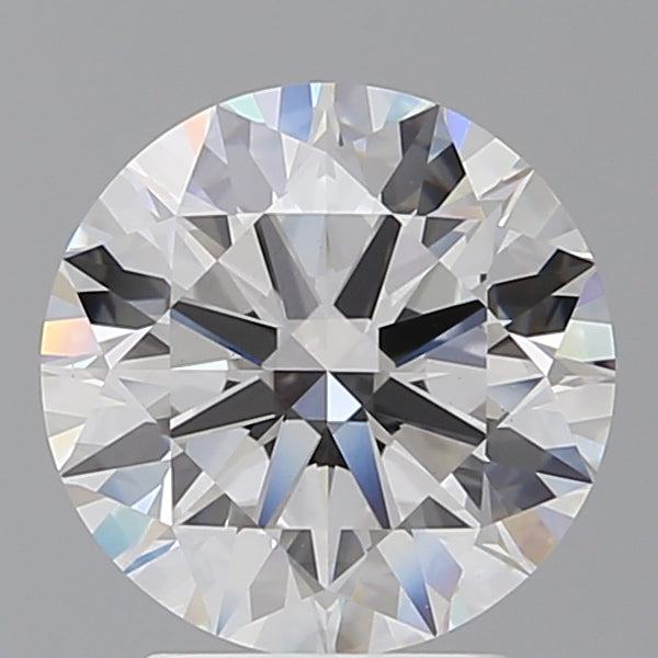 3.08 Carat Round Shaped, Ideal Cut, E Color, VVS2 Clarity, IGI Certified Lab Grown Diamond