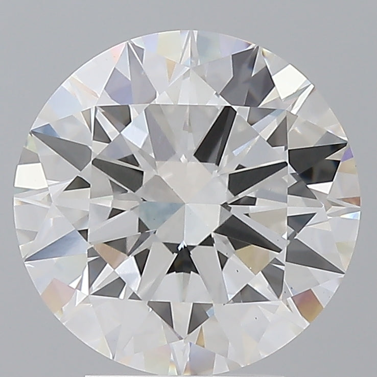 4.01 Carat Round Shaped, Excellent Cut, E Color, VS1 Clarity, IGI Certified Lab Grown Diamond