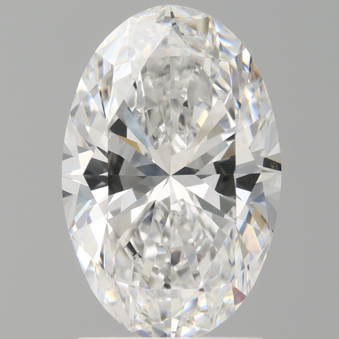 2.05 Carat Oval Shaped, Ideal Cut, D Color, VS1 Clarity, IGI Certified Lab Grown Diamond