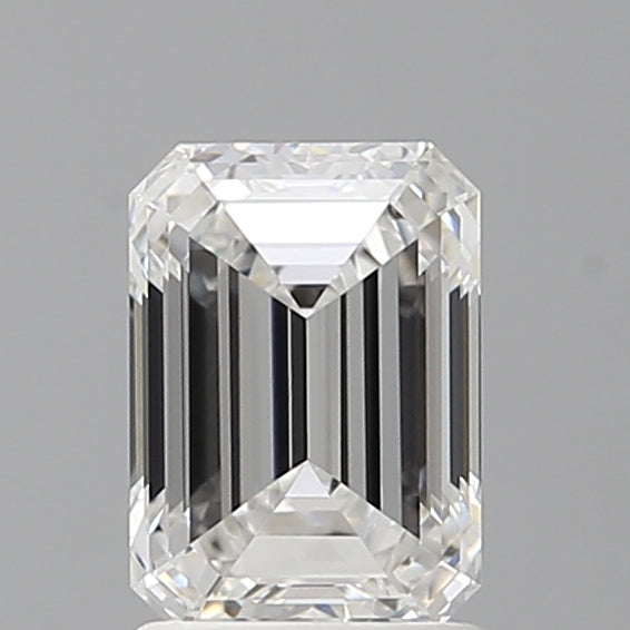 1.60 Carat Emerald Shaped, Ideal Cut, D Color, VVS2 Clarity, IGI Certified Lab Grown Diamond