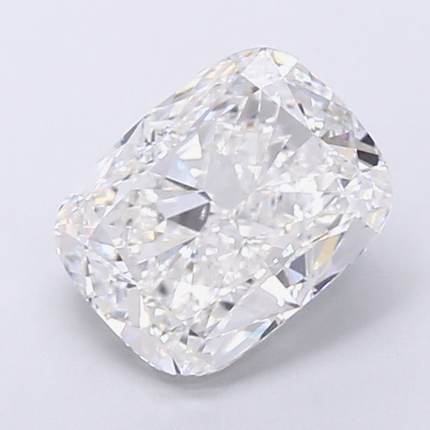 3.53 Carat Cushion Shaped, Very Good Cut, E Color, VVS2 Clarity, IGI Certified Lab Grown Diamond