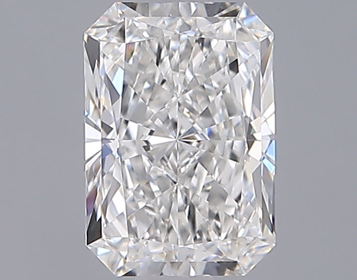 1.29 Carat Radiant Shaped, Ideal Cut, F Color, VVS2 Clarity, IGI Certified Lab Grown Diamond